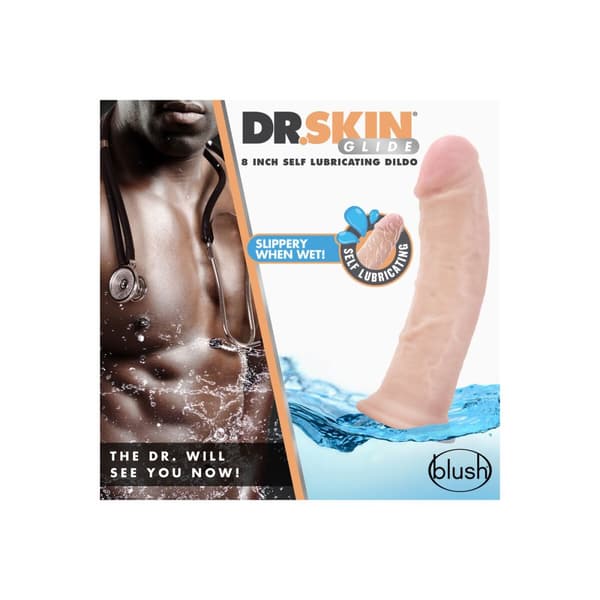 Realistinen dildo Blush Dr Skin TPE Ø 3,4 cm