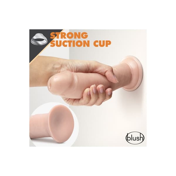 Realistinen dildo Blush Dr Skin TPE Ø 3,4 cm