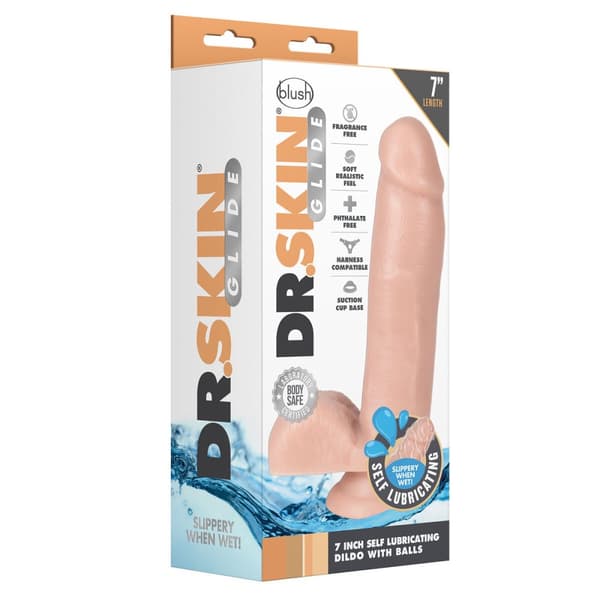 Realistinen dildo Blush Dr Skin TPE Ø 4 cm
