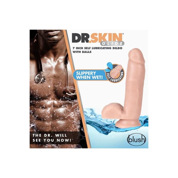 Realistinen dildo Blush Dr Skin TPE Ø 4 cm