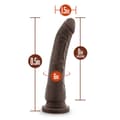 Pikkukuva 6 / 7: Realistinen dildo Blush Dr Skin PVC Ø 4,1 cm (20,3 cm) (21,5 cm)