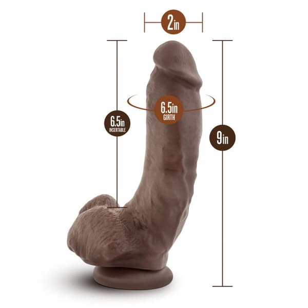 Realistinen dildo Blush Dr Skin PVC Ø 5,3 cm (16,5 cm)