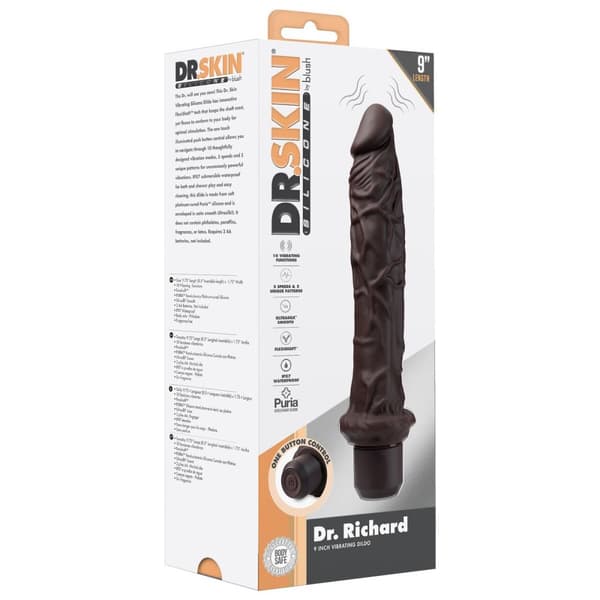 Realistinen dildo Blush Dr Skin Silikoni ABS Ø 4,9 cm (21,5 cm)