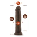 Pikkukuva 7 / 11: Realistinen dildo Blush Dr Skin TPE Ø 5 cm (21,5 cm)