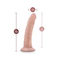 Pikkukuva 5 / 7: Realistinen dildo Blush Dr Skin TPE Ø 3,8 cm (17,7 cm) (19 cm)