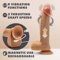 Pikkukuva 3 / 11: Realistinen dildo Blush Dr Skin Silikoni Ø 4 cm (16,5 cm)