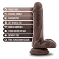 Pikkukuva 4 / 5: Realistinen dildo Blush Dr Skin Silikoni Ø 3,3 cm (12 cm) (16,5 cm)