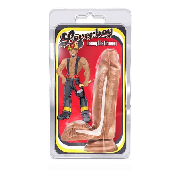 Realistisk dildo Blush Loverboy PVC Ø 4 cm (13,9 cm)