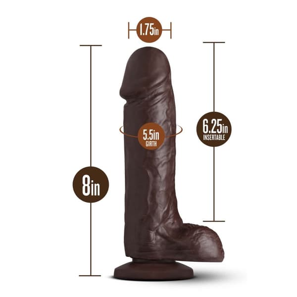 Realistisk dildo Blush Loverboy PVC Ø 4 cm (15,8 cm)
