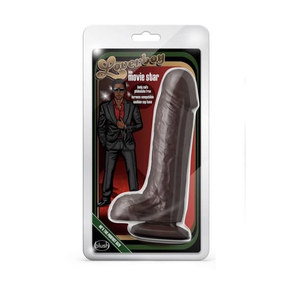 Realistisk dildo Blush Loverboy PVC Ø 4 cm (15,8 cm)