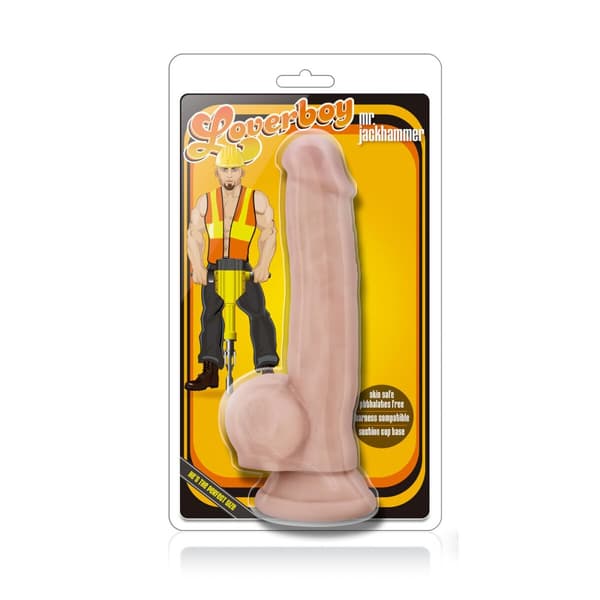 Realistisk dildo Blush Loverboy PVC Ø 4,1 cm (15 cm) (13,9 cm)
