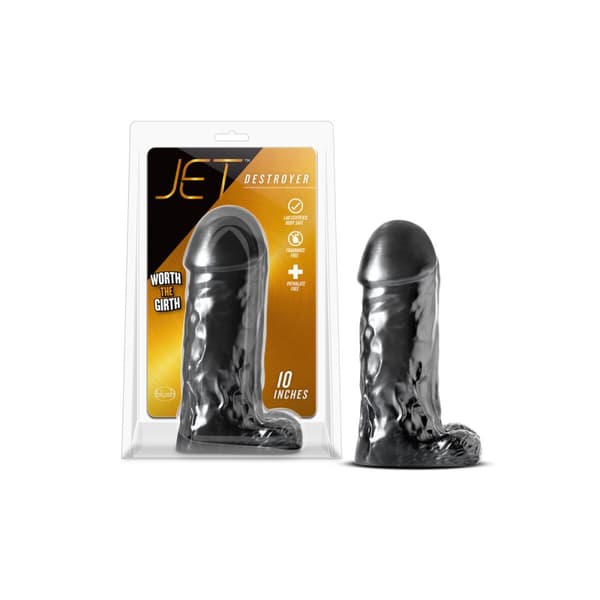 Realistisk dildo Blush Jet PVC Ø 8,2 cm (20,3 cm)