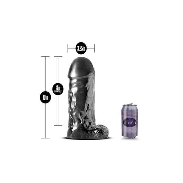 Realistisk dildo Blush Jet PVC Ø 8,2 cm (20,3 cm)