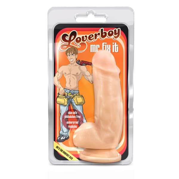 Realistisk dildo Blush Loverboy PVC Ø 4,8 cm