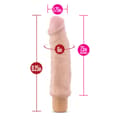 Pikkukuva 5 / 7: Realistinen dildo Blush X5 TPR Ø 5,3 cm (19 cm)