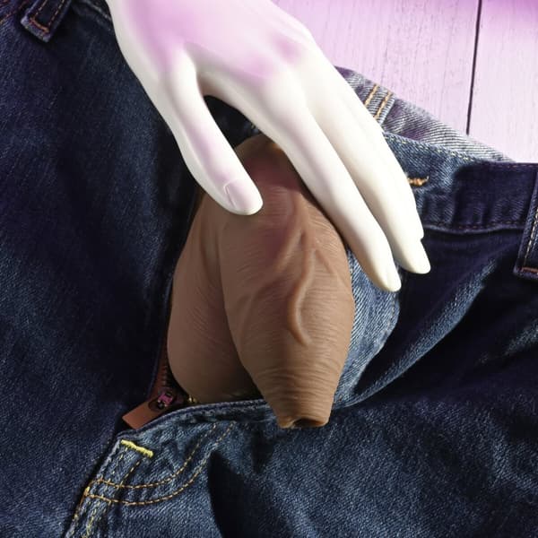 Realistinen dildo Gender X Gender X TPE Ø 4,3 cm