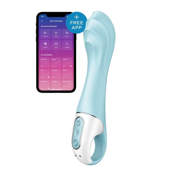 Vibrator Satisfyer Air Pump Vibrator 5 Blå