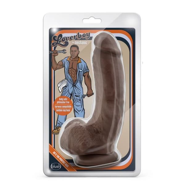 Realistisk Dildo Blush Loverboy PVC Ø 5,3 cm (16,5 cm)