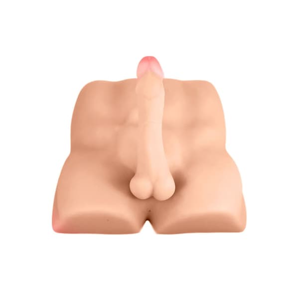 Realistisk Dildo Blush X5 TPE (19 cm) (17,1 cm)