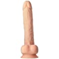 Miniatyrbillede 4 af 8: Realistisk Dildo Dream Toys Real Love Silikone Ø 6,3 cm