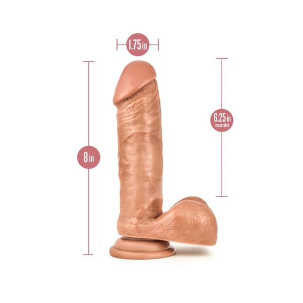 Realistisk Dildo Blush Loverboy PVC Ø 4,4 cm (15,8 cm)