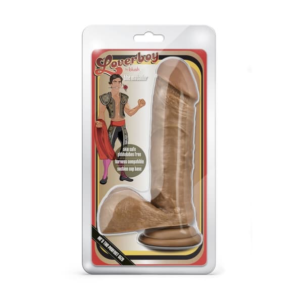 Realistisk Dildo Blush Loverboy PVC Ø 4,4 cm (15,8 cm)