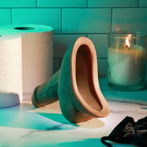 Realistisk Dildo Gender X Gender X TPE Ø 3,7 cm