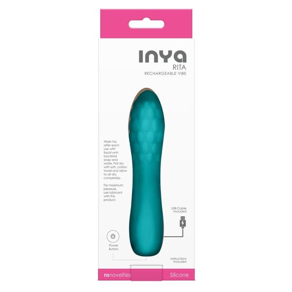 Patronvibrator NS Novelties Inya Grön