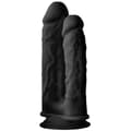 Miniatyrbild 5 av 9: Smekningsapparat Double Penetration Dream Toys Real Love Svart