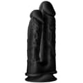 Miniatyrbild 2 av 9: Smekningsapparat Double Penetration Dream Toys Real Love Svart