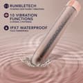 Miniatyrbild 8 av 11: Patronvibrator Blush The Collection Rosa