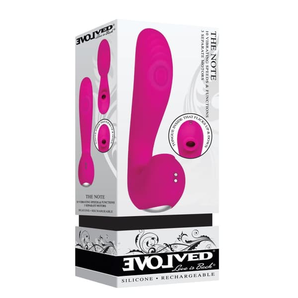Sugstimulator för klitoris Evolved Rosa