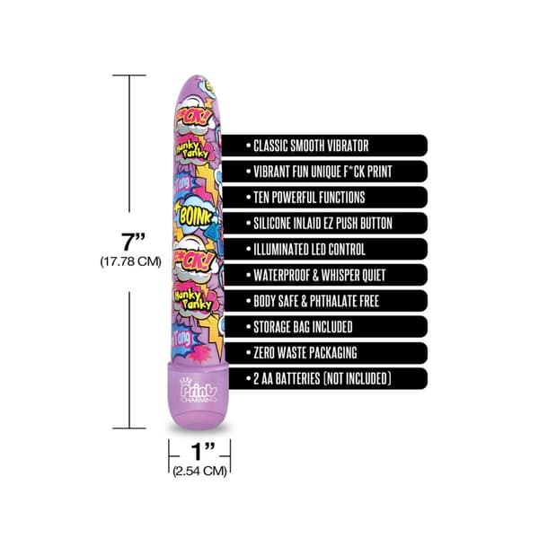 Patronvibrator NS Novelties Prints Charming Purpur