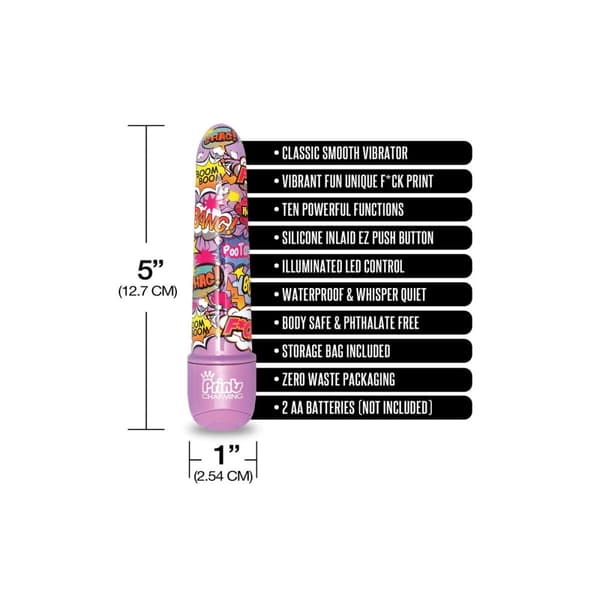 Patronvibrator NS Novelties Prints Charming Multicolour