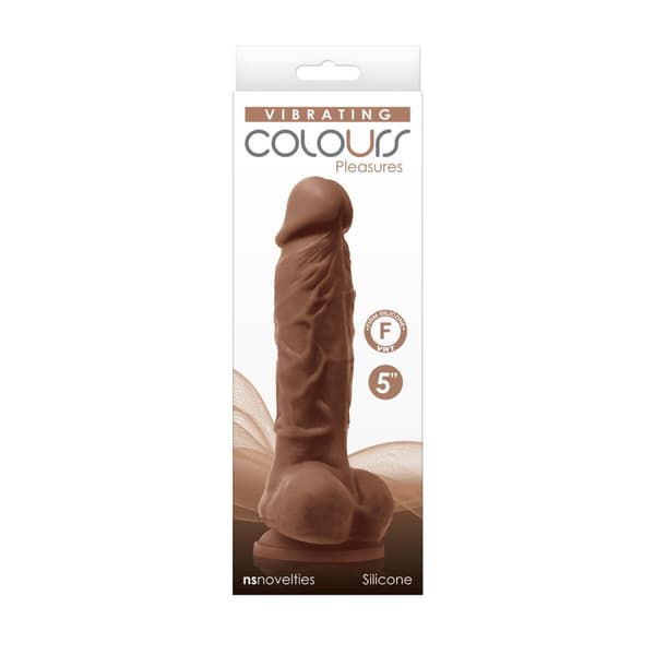 Dildo NS Novelties Colours Ruskea Ø 3,4 cm