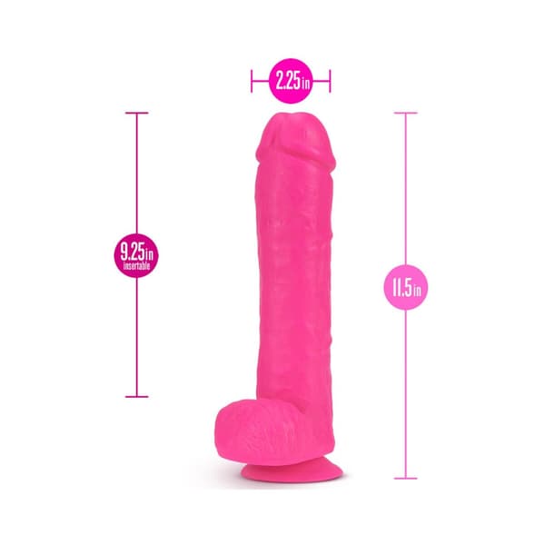 Realistisk dildo Blush Neo PVC Ø 5,3 cm (21,6 cm)