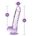 Miniatyrbild 5 av 10: Realistisk dildo Blush Naturally Yours TPE Ø 2,8 cm