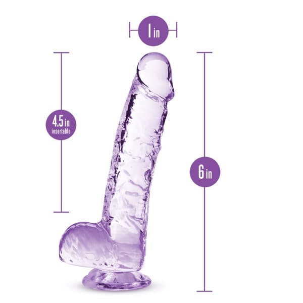 Realistisk dildo Blush Naturally Yours TPE Ø 2,8 cm