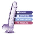 Miniatyrbild 7 av 10: Realistisk dildo Blush Naturally Yours TPE Ø 2,8 cm
