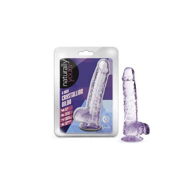 Realistisk dildo Blush Naturally Yours TPE Ø 2,8 cm