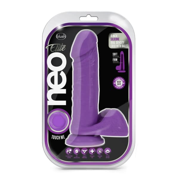 Realistisk dildo Blush Neo Silikon Ø 4 cm (15,8 cm)