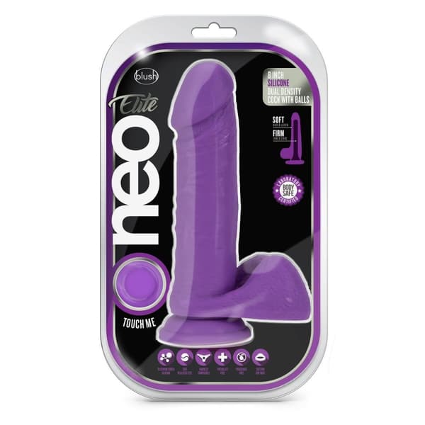 Realistisk dildo Blush Neo Silikon Ø 4 cm (15,8 cm)