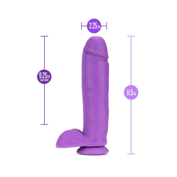 Realistisk dildo Blush Neo PVC Ø 5,3 cm (21,6 cm)