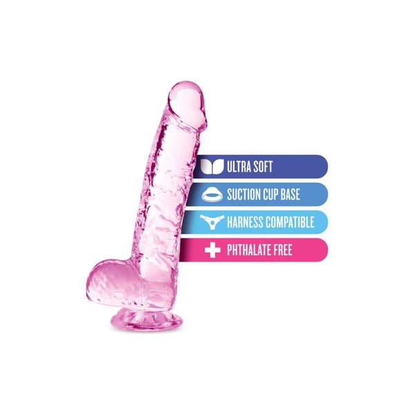 Realistisk dildo Blush Naturally Yours TPE Ø 2,8 cm