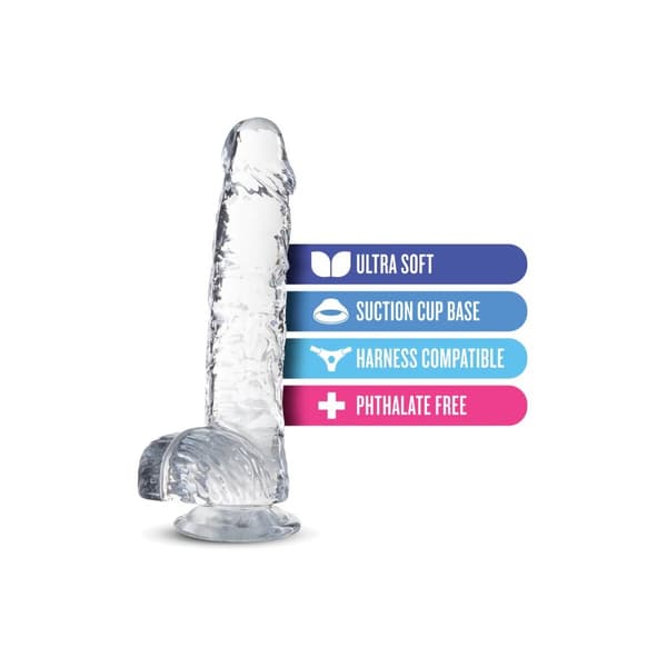 Realistisk dildo Blush Naturally Yours TPE Ø 2,8 cm