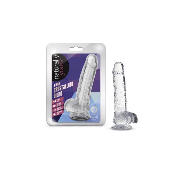 Realistisk dildo Blush Naturally Yours TPE Ø 2,8 cm