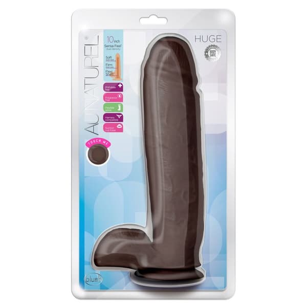 Realistisk dildo Blush Au Naturel TPE Ø 5,8 cm (21,5 cm)