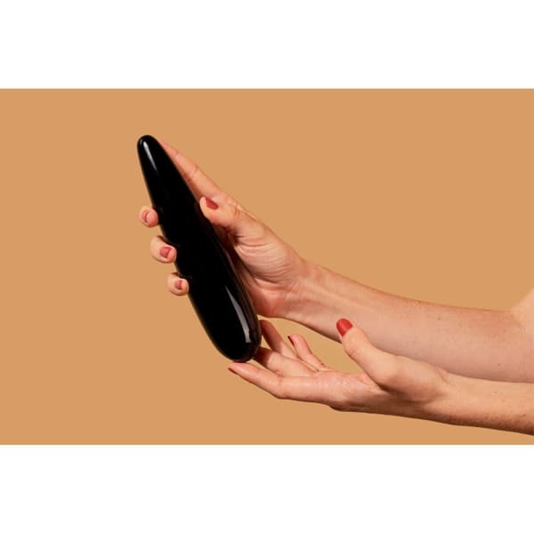 Patronvibrator Le Wand Crystal Svart