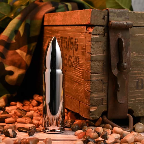 Patronvibrator Zero Tolerance Zero Tolerance Silvrig