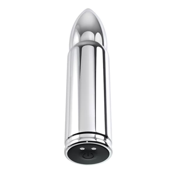 Patronvibrator Zero Tolerance Zero Tolerance Silvrig